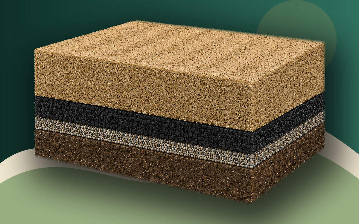 Bunker system cross section